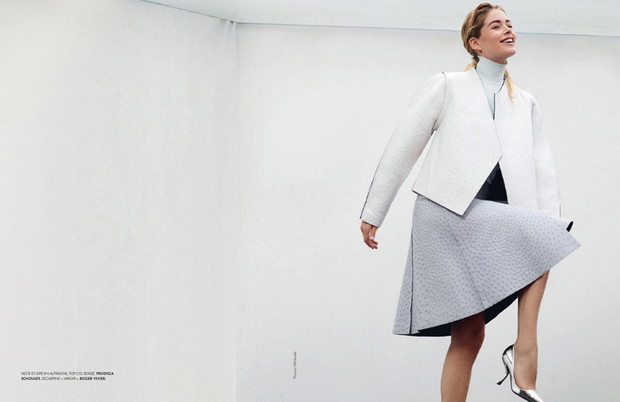 Doutzen Kroes i kolekcje jesień-zima 2013 w ELLE France