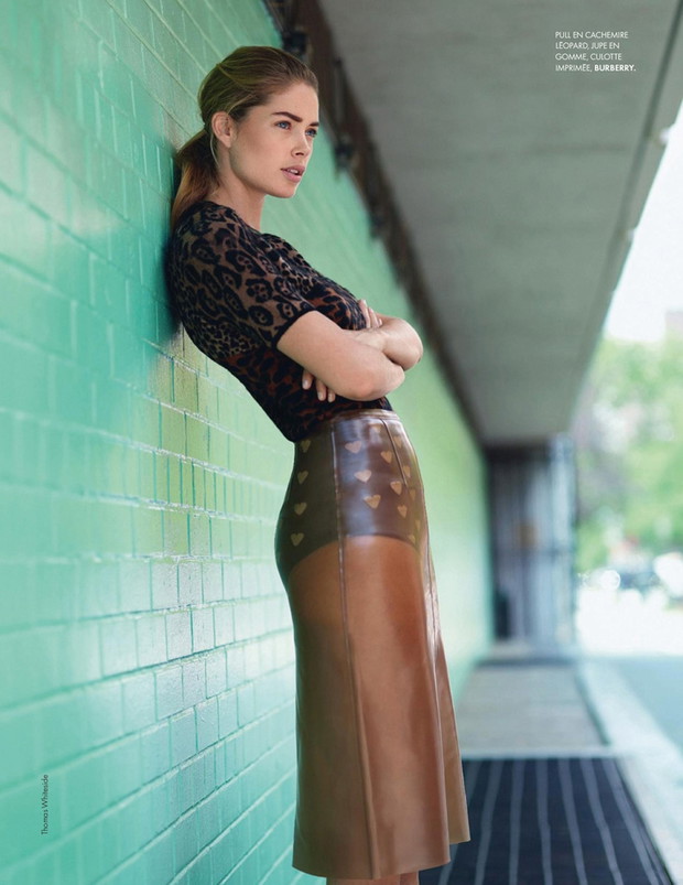 Doutzen Kroes i kolekcje jesień-zima 2013 w ELLE France
