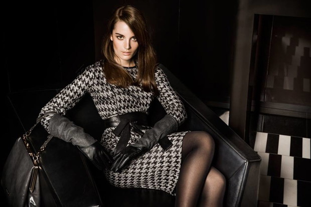 Julia Bijoch w kampanii Monnari jesień/zima 2013/14 fot. Thanassis Krikis