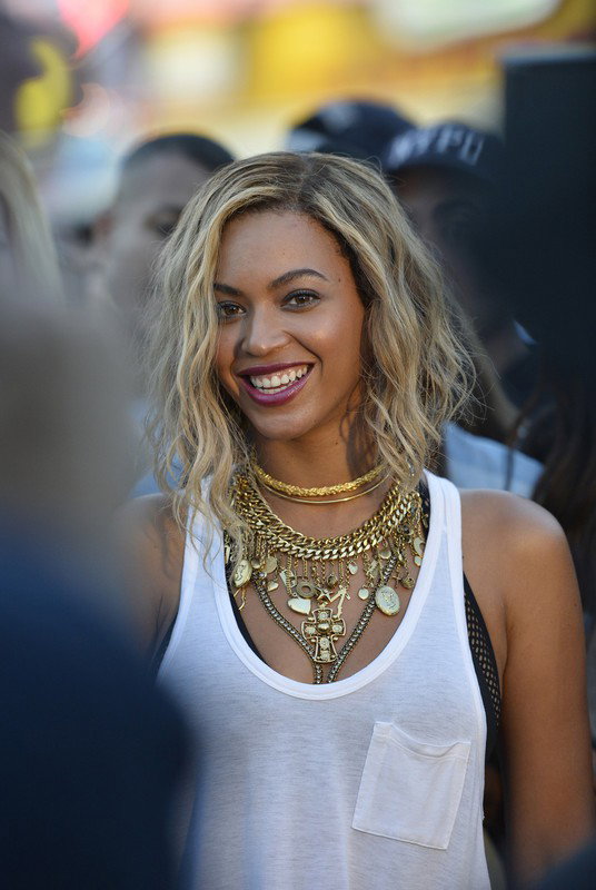 Beyoncé na planie nowego teledysku