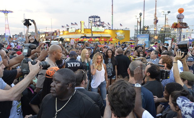 Beyoncé na planie nowego teledysku