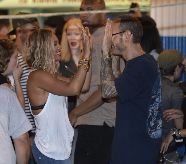 Beyoncé na planie nowego teledysku