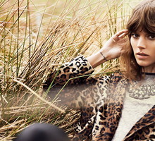 Freja Beha Erichsen w kampanii Reserved jesień-zima 2013