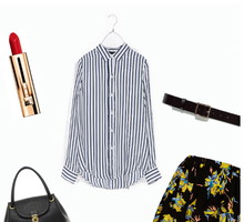 Inspiracja: Marc by Marc JacobsKoszula, Zara, 199 zł, spódnica Topshop, 150 zł, buty, Aldo, 360 zł, pasek, Zara, 99 zł, szminka, Guerlain, 165 zł, torebka, Asos, 360 zł