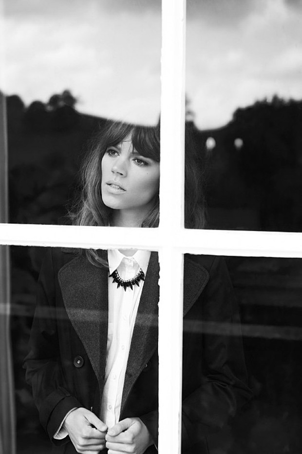 Freja Beha Erichsen w kampanii Reserved jesień-zima 2013