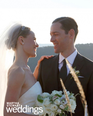 Kate Bosworth i Michael Polish, fot. John Dolan/marthastewartweddings