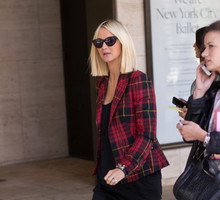 Street fashion: New York Fashion Week w obiektywie Dine & Dash
