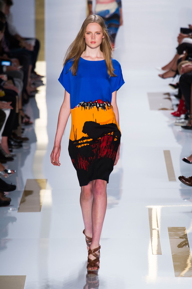 Diane von Furstenberg wiosna-lato 2014