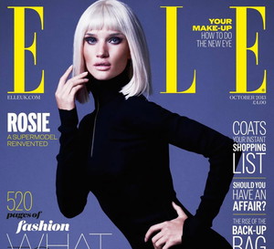 Rosie Huntington-Whiteley w sesji okładkowej dla ELLE UK