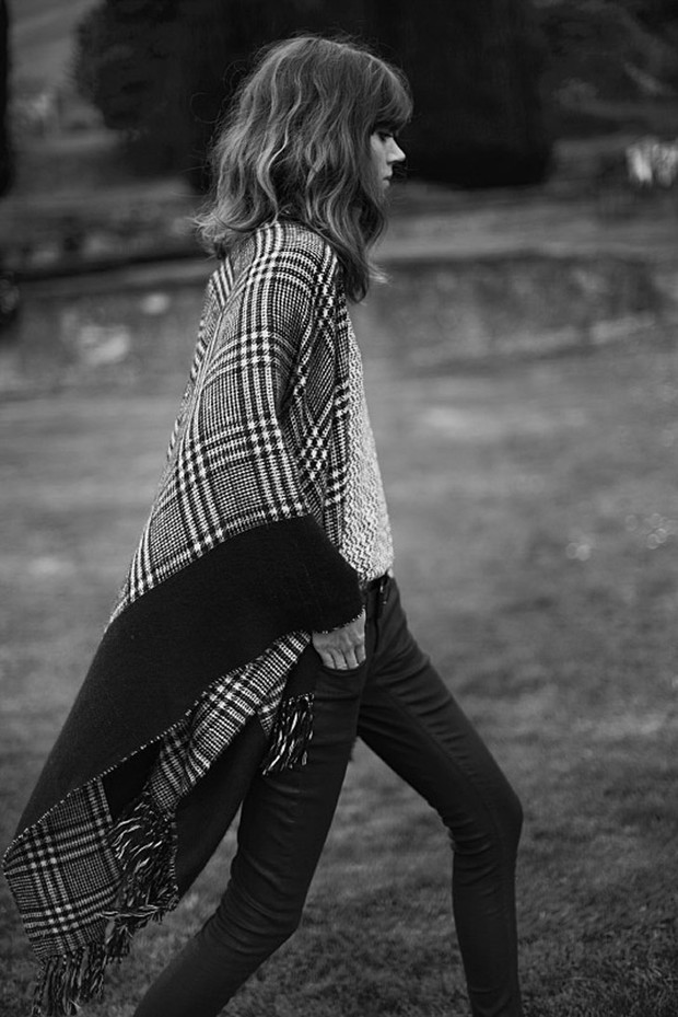 Freja Beha Erichsen w kampanii Reserved jesień-zima 2013