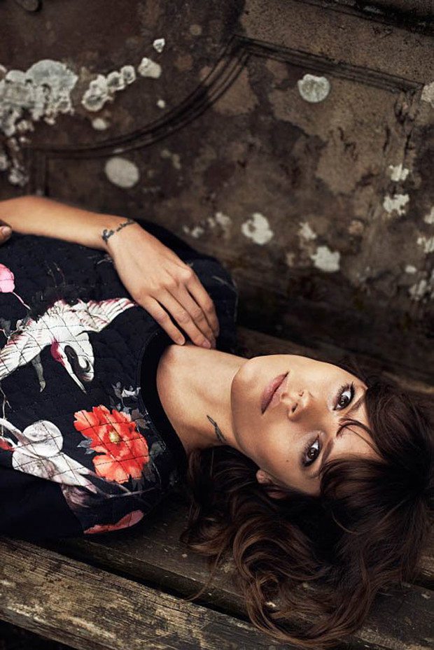 Freja Beha Erichsen w kampanii Reserved jesień-zima 2013