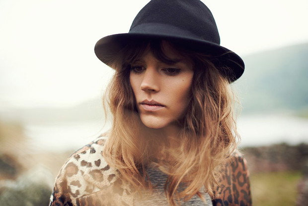 Freja Beha Erichsen w kampanii Reserved jesień-zima 2013