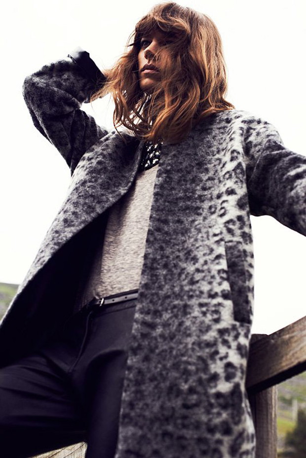 Freja Beha Erichsen w kampanii Reserved jesień-zima 2013