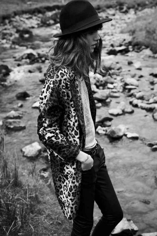Freja Beha Erichsen w kampanii Reserved jesień-zima 2013
