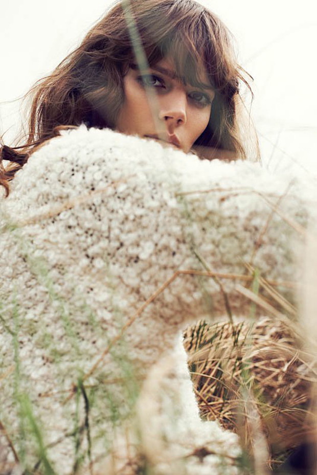 Freja Beha Erichsen w kampanii Reserved jesień-zima 2013
