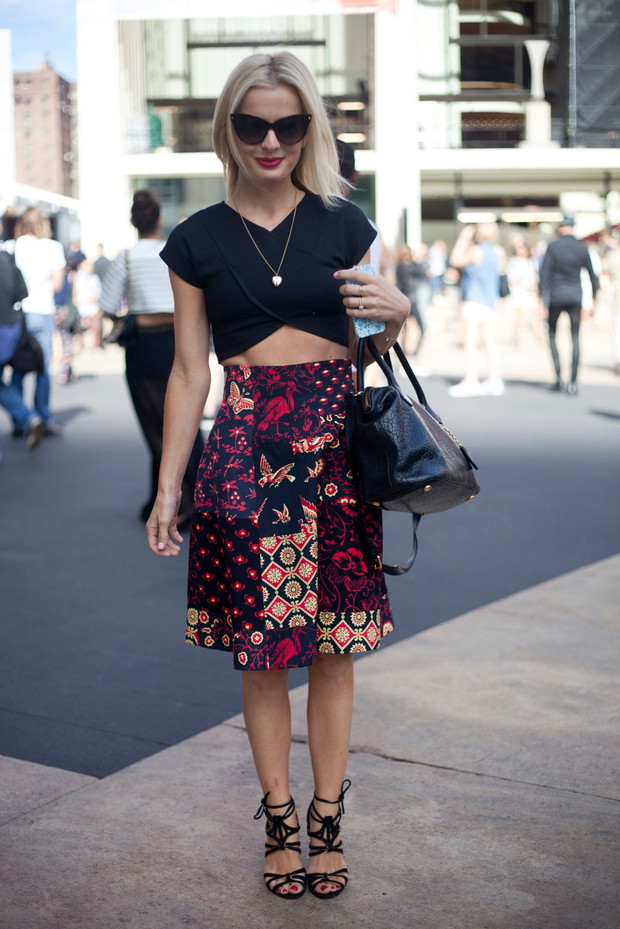 Street fashion: New York Fashion Week w obiektywie Dine & Dash