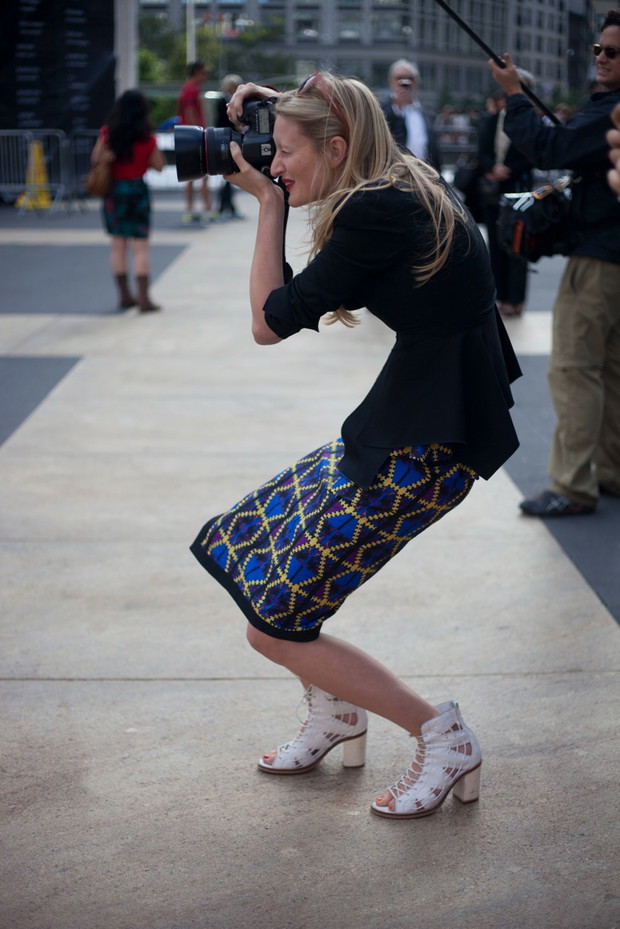 Street fashion: New York Fashion Week w obiektywie Dine & Dash