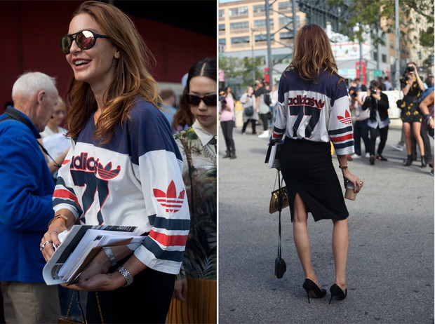 Street fashion: New York Fashion Week w obiektywie Dine & Dash