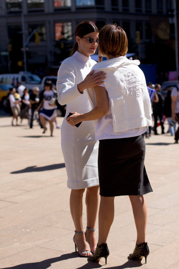 Street fashion: New York Fashion Week w obiektywie Dine & Dash