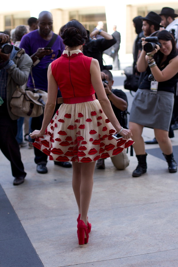 Street fashion: New York Fashion Week w obiektywie Dine & Dash