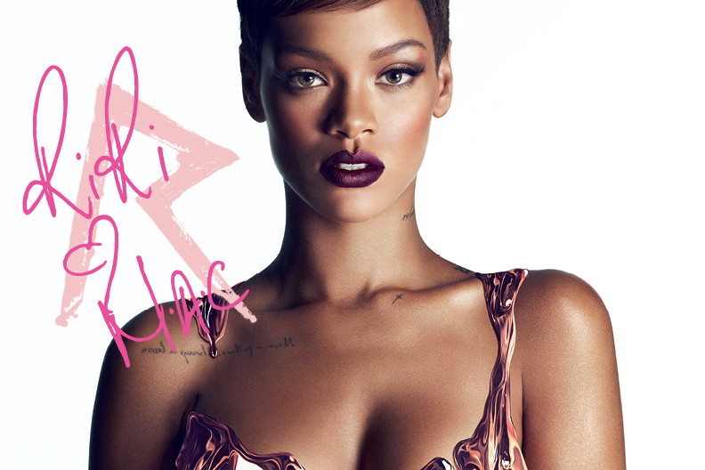 Rihanna dla MAC "RiRi ♥ MAC", fot. mat. prasowe