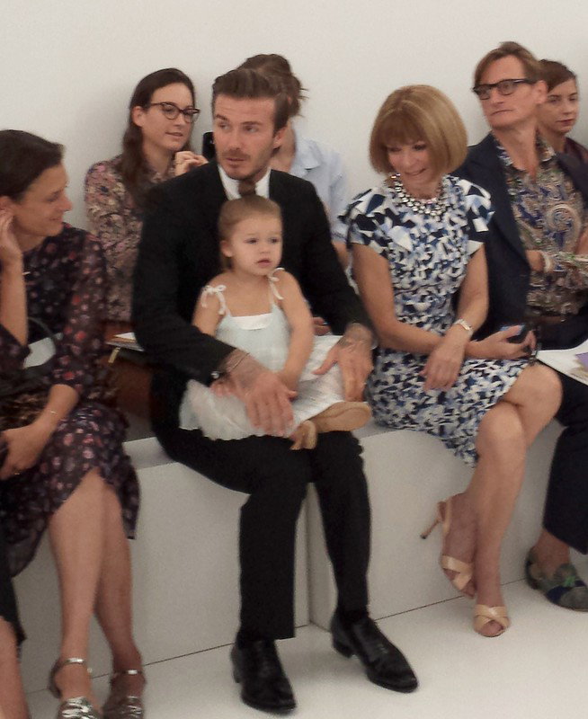 Gwiazdy na New York Fashion Week wiosna-lato 2014
