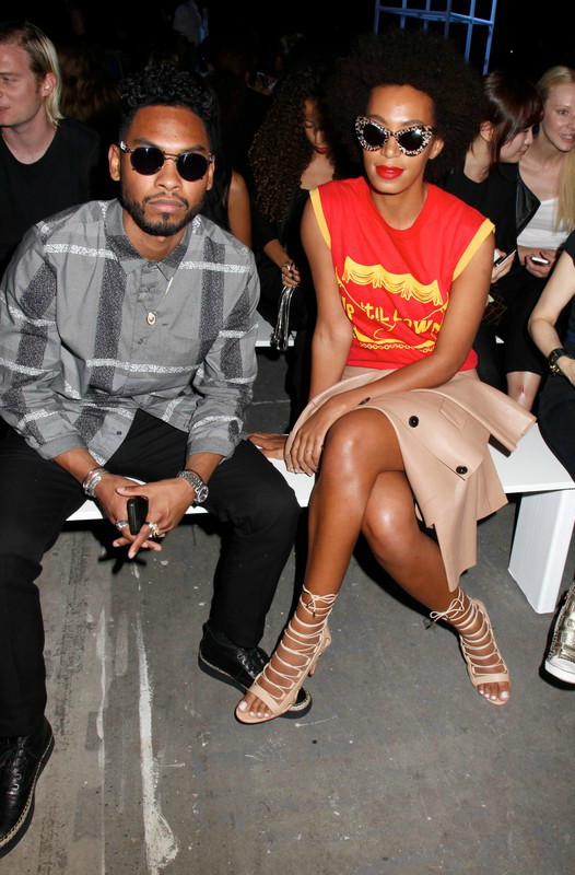 Gwiazdy na New York Fashion Week wiosna-lato 2014