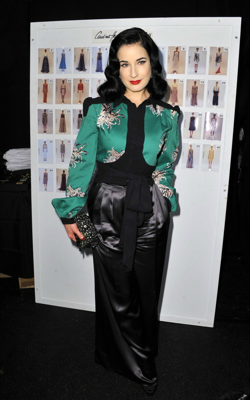 Gwiazdy na New York Fashion Week wiosna-lato 2014