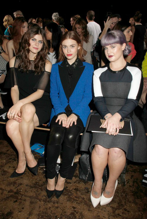 Gwiazdy na New York Fashion Week wiosna-lato 2014