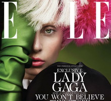 Lady Gaga w październikowym ELLE US