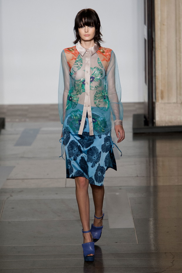 Jonathan Saunders wiosna-lato 2014