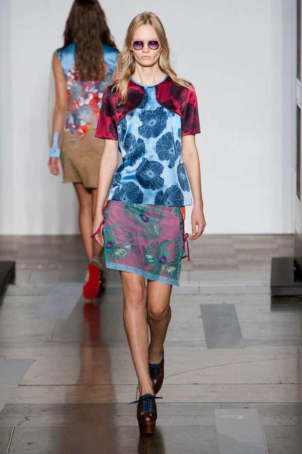 Jonathan Saunders wiosna-lato 2014