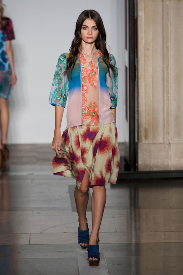 Jonathan Saunders wiosna-lato 2014