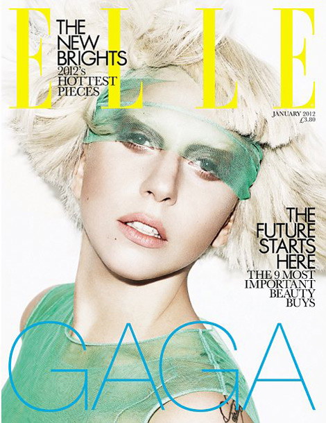 Lady Gaga w październikowym ELLE US