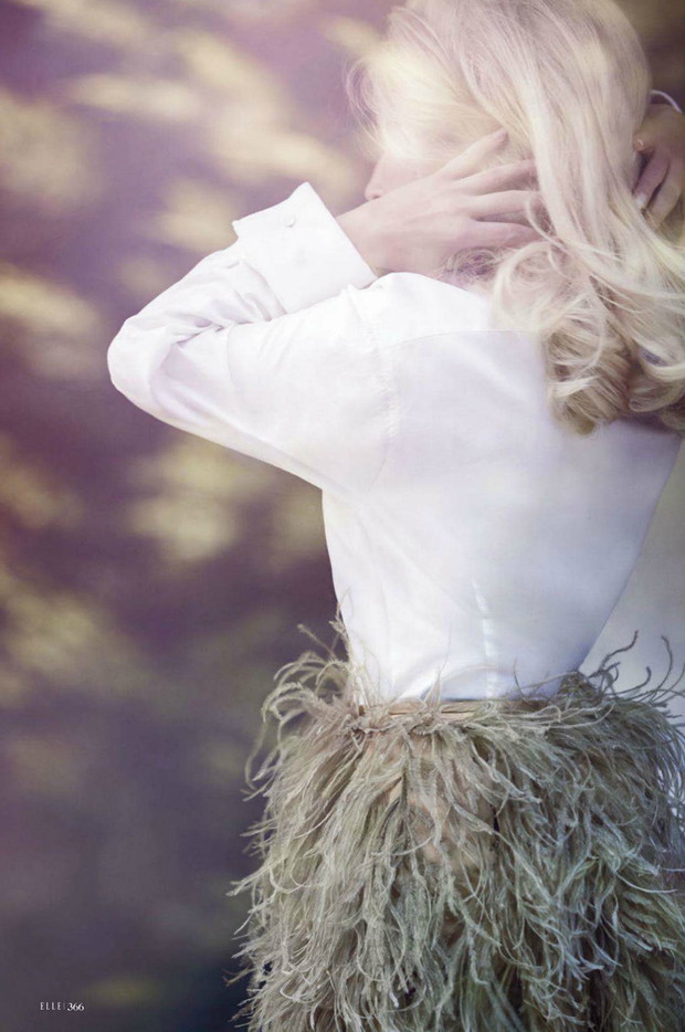 Lady Gaga w październikowym ELLE US