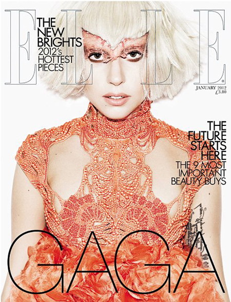 Lady Gaga w październikowym ELLE US