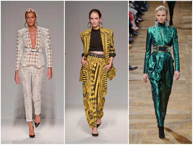 Balmain: wiosna-lato 2013, jesień-zima 2013/2014, fot. Imaxtree