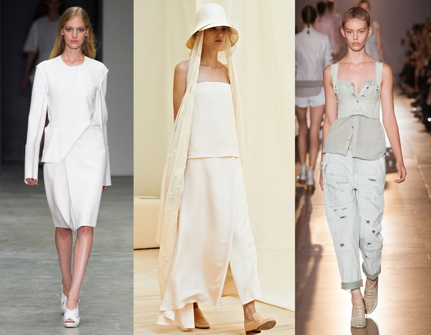 Trendy wiosna-lato 2014 - MONOKOLOR: Clvin Klein, The Row, Diesel Black Gold /fot. Imaxtree
