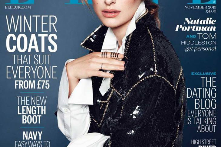 Natalie Portman w listopadowym ELLE UK