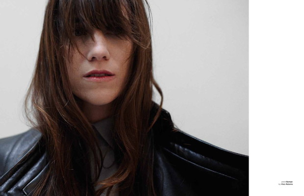 Charlotte Gainsbourg w sesji dla Zoo Magazine, nr 40 / fot. Bryan Adams