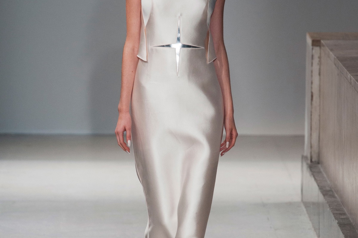 Gosia Baczyńska na Paris Fashion Week - pokaz wiosna-lato 2014