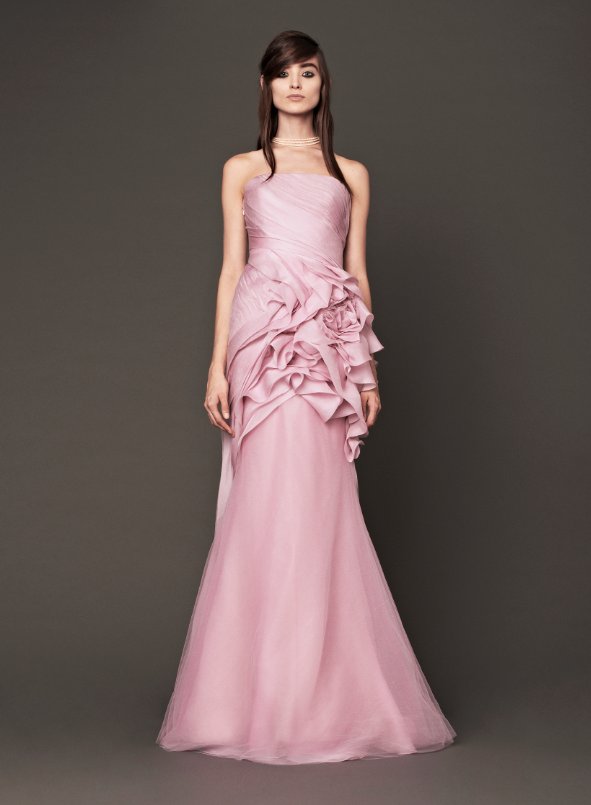Suknie ślubne Vera Wang na jesień 2014, lookbook, fot. mat. prasowe