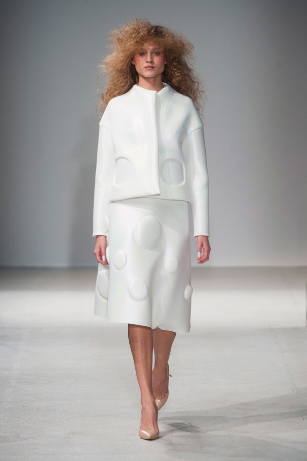 Gosia Baczyńska na Paris Fashion Week - pokaz wiosna-lato 2014