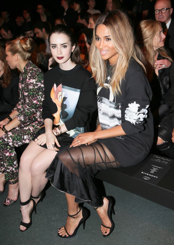Gwiazdy na Paris Fashion Week wiosna-lato 2014