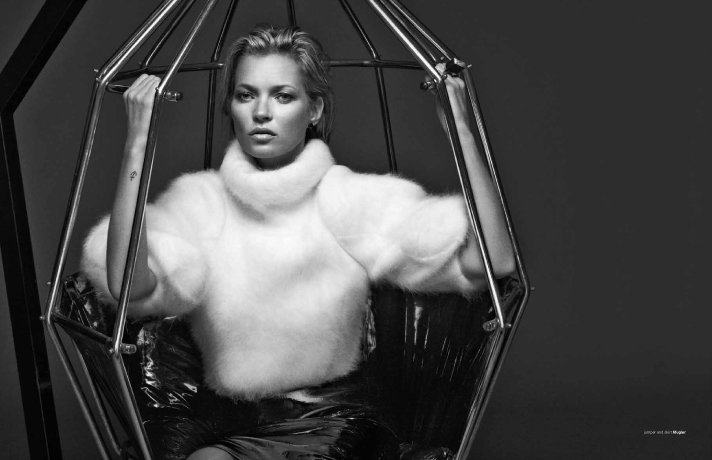 Kate Moss w Zoo Magazine, nr 40 / fot. Bryan Adams