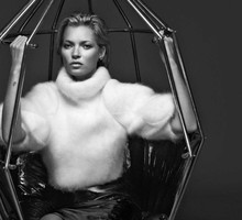 Kate Moss w Zoo Magazine, nr 40 / fot. Bryan Adams
