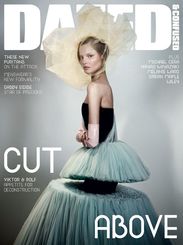 Najlepsze okładki w karierze Magdaleny Frąckowiak - Dazed & Confused luty 2010 / fot. Josh Olins