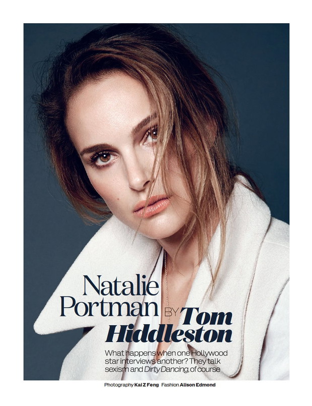 Natalie Portman w listopadowym ELLE UK