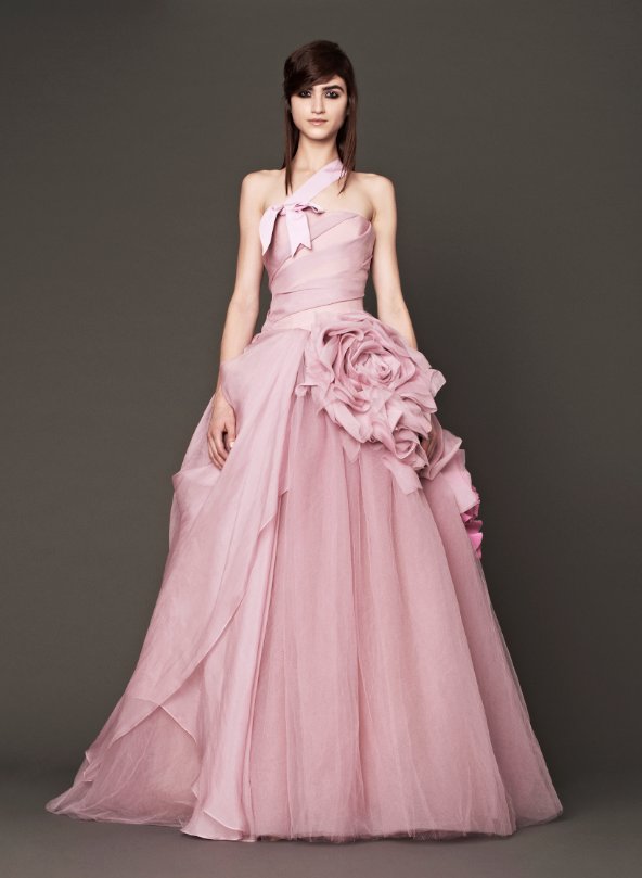 Suknie ślubne Vera Wang na jesień 2014, lookbook, fot. mat. prasowe