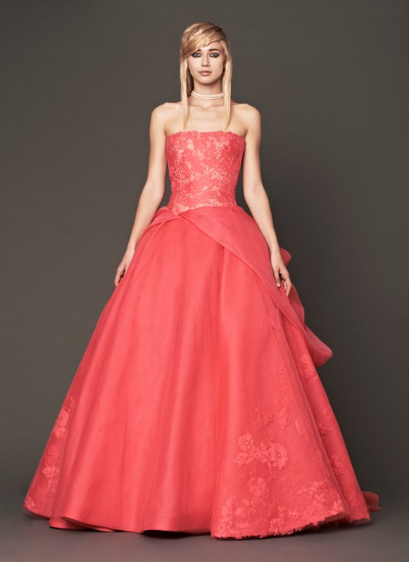 Suknie ślubne Vera Wang na jesień 2014, lookbook, fot. mat. prasowe